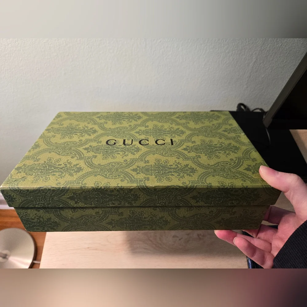 Gucci Green Patterned Box - Picture 2 of 4